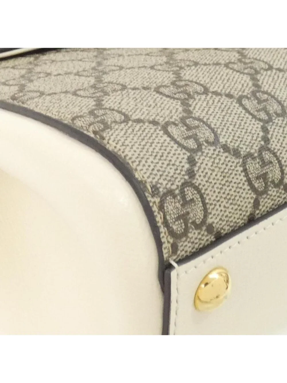 Gucci Horsebit Bag Handbag Beige - Picture 3 of 10